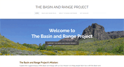 Desktop Screenshot of basinandrange.org